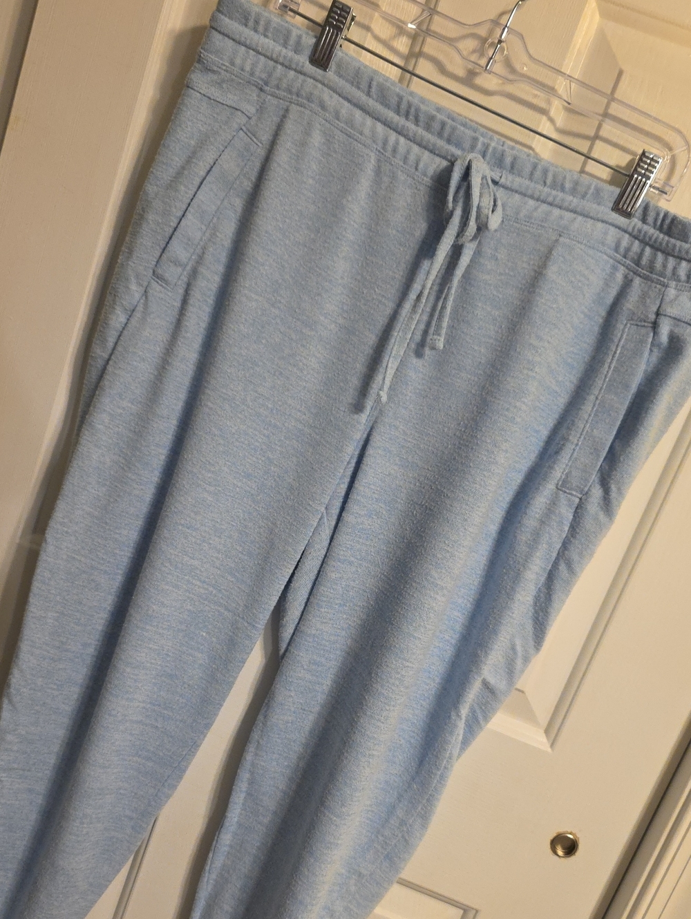 Talbots Light Blue Straight Leg Sweatpants